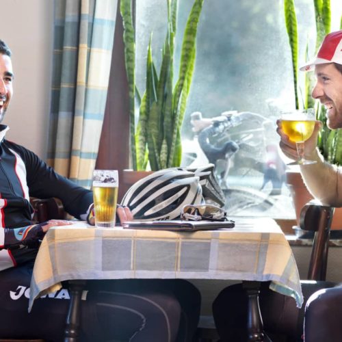 Cycling and beer