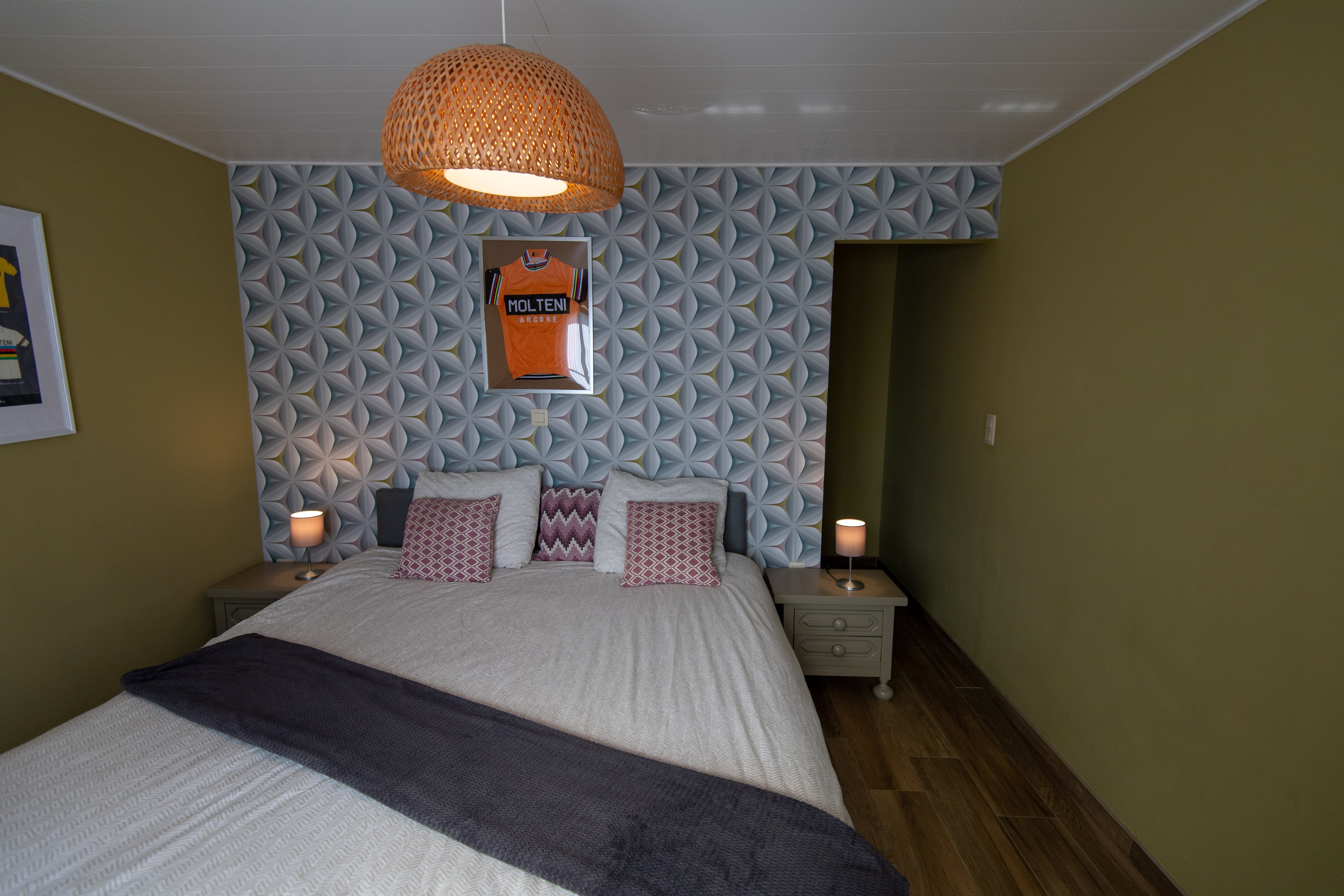 Bedroom of holiday home 't Coureurke